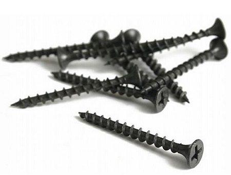 Саморезы PZ чёрные универсальные 3,5х19