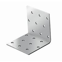 Крепежный уголок равносторонний перфорированный KUR 80*80*200*2 мм