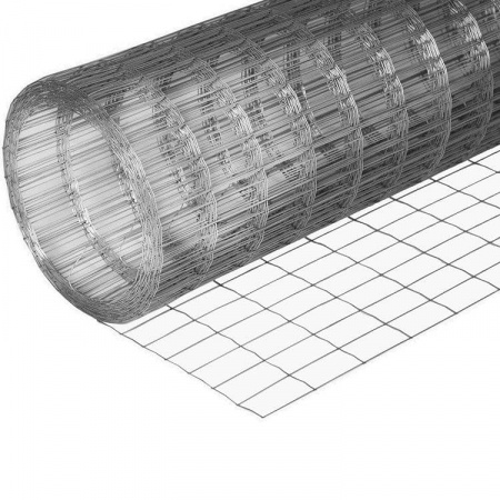 Сетка, сварная оцинкованная ячейка 50х100 мм (рулон 1,5х25 м) толщина 1,6мм