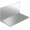 Крепежный уголок равносторонний перфорированный KUR 100х100х200х2 мм