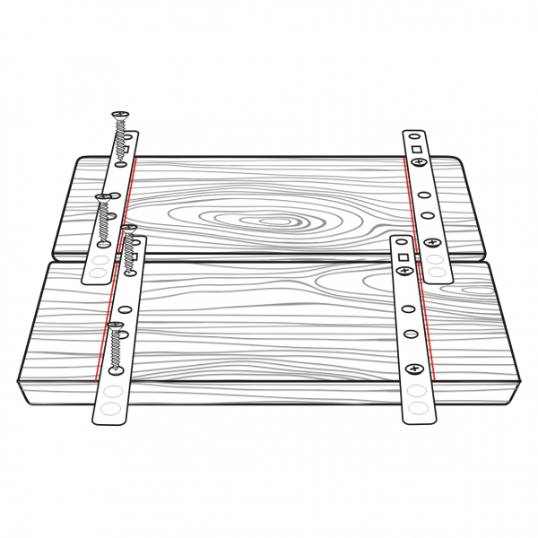 Ranfix Пластина Эко 1,8*190 мм со стопором