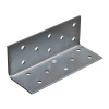 Крепежный уголок равносторонний перфорированный KUR 60х60х100х2 мм