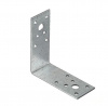 Крепёжный уголок оцинкованный перфорированный KU 90х90х40х2 мм