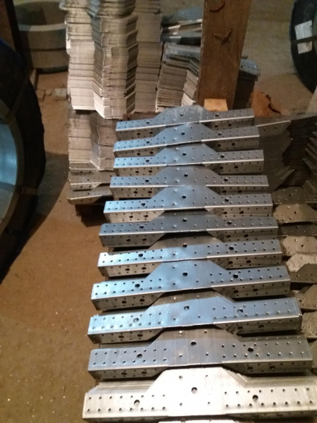 Опора бруса открытая OBR 100х160х76х2 мм