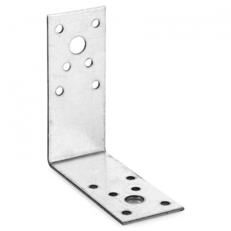 Крепёжный уголок оцинкованный перфорированный KU 90х90х40х2 мм