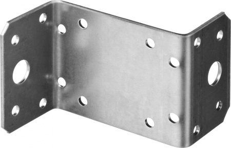 Уголок крепежный Z образный KUZ 45х90х65х2 мм