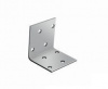 Крепежный уголок равносторонний перфорированный KUR 30х30х30х2 мм