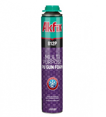 Пена монтажная Akfix 812Р профессиональная зимняя