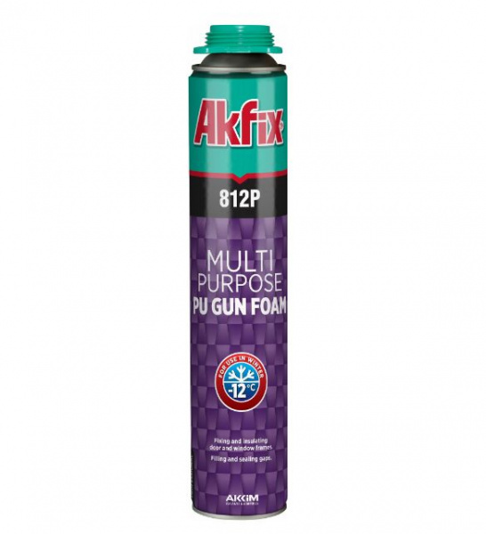 Пена монтажная Akfix 812Р профессиональная зимняя