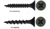 Саморезы PZ чёрные универсальные 4х76
